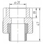 Муфта Kalde 3222-nmo-320b00 32х1/2